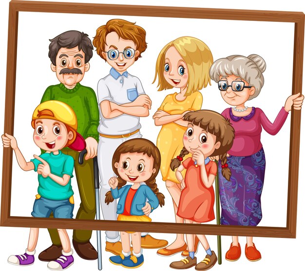 family time clipart