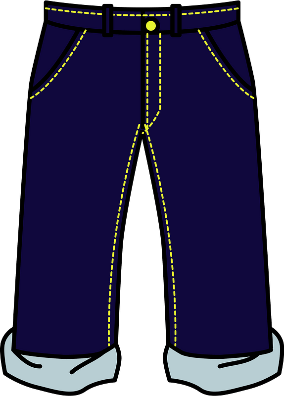 Cartoon Jeans Images - Free Download on Freepik - Clip Art Library