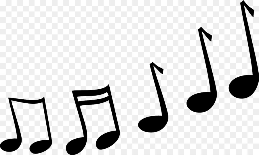 transparent music notes clipart