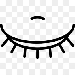 Free: Eye Drawing Anime Illustration, Eyes closed transparent 