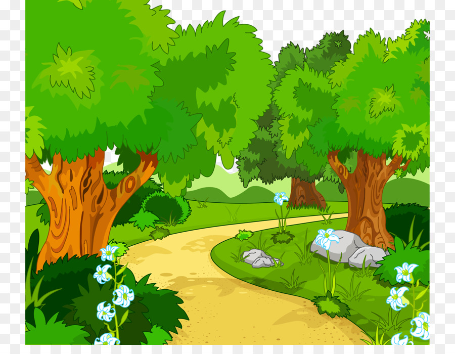 forest clipart background