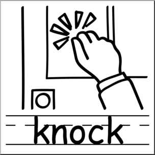 Girl Knocking Stock Illustrations – 52 Girl Knocking Stock 