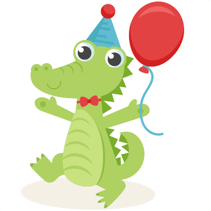 cute alligator clipart
