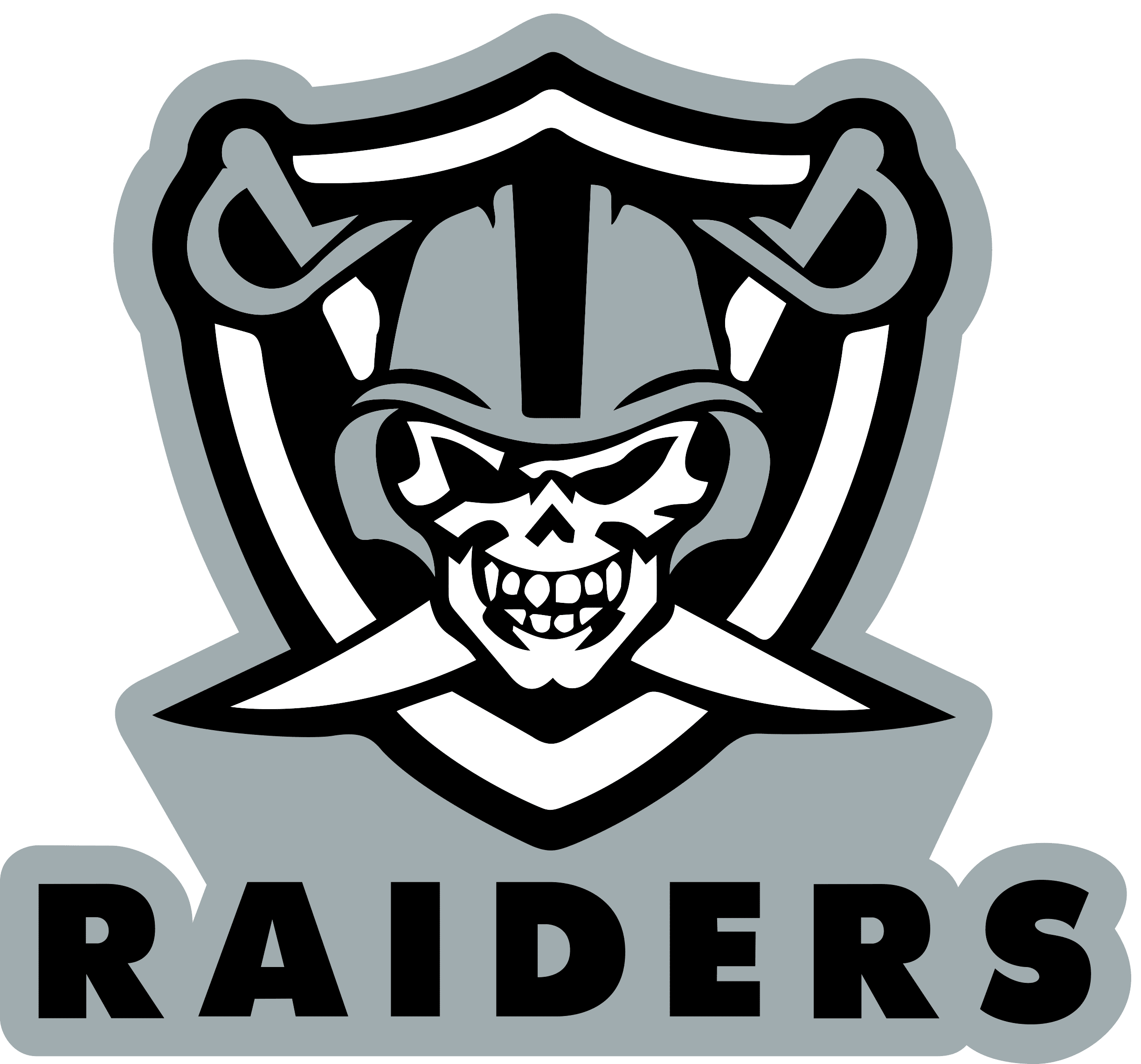 Oakland Raiders Svg Oakland Raiders Logo Nfl Rugby Clipart Birthday Pa 