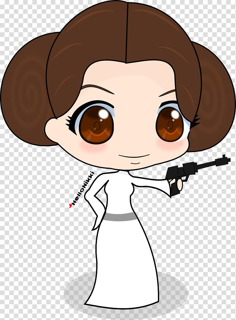 princess leia clipart
