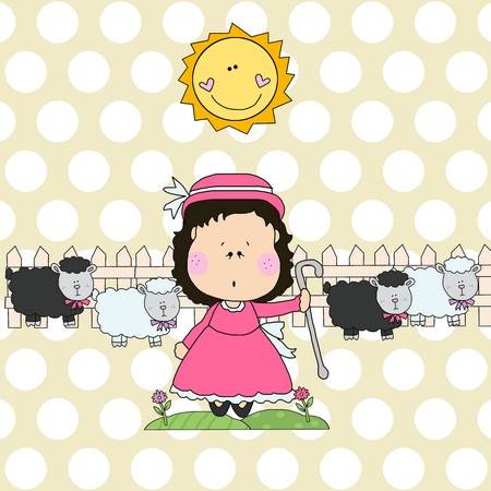 bo peep clipart