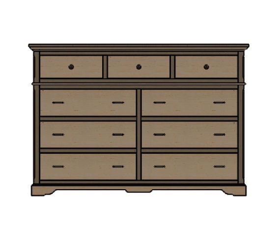 dresser clipart