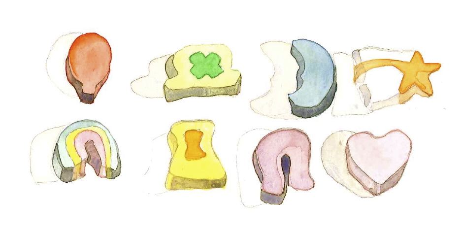 Lucky Cereal Mini Set of 8 Cookie Cutters