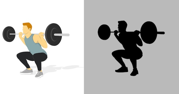 Weightlifting Clipart-weightlifter 712 01
