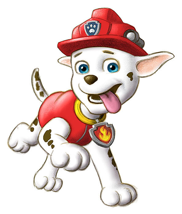 PAW Patrol Marshall PNG Cartoon Image​