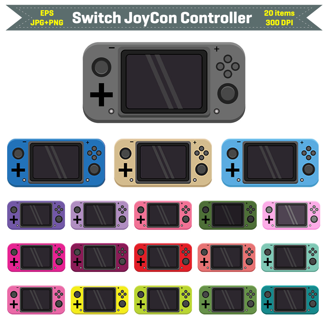 Nintendo Controller Vector Art, Icons, And Graphics For Free Download ...