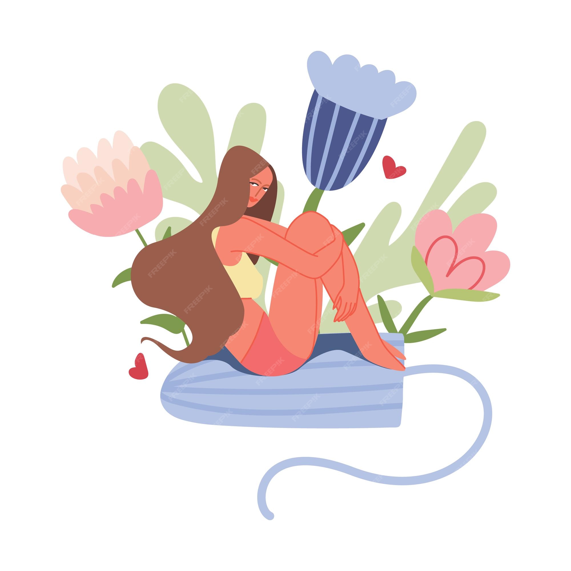 young women clipart