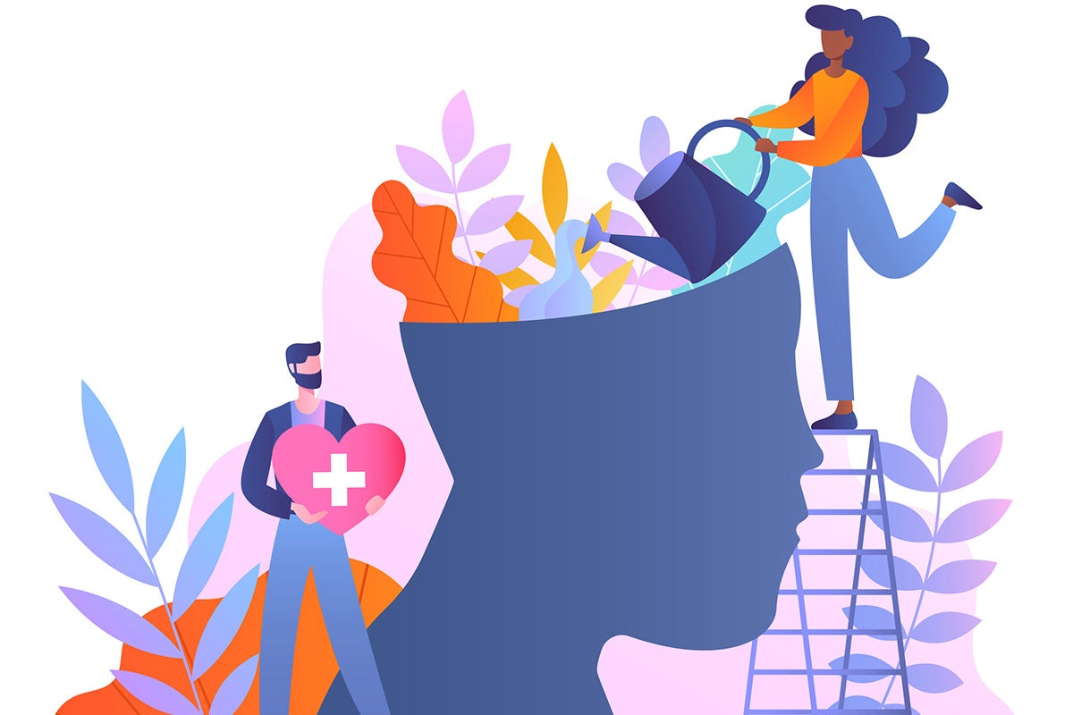 39 900 Positive Mental Health Illustrations Royalty Free Vector 