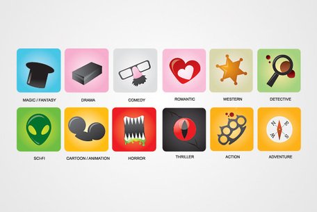 Literary Genres Cartoon Clipart for ALL grades