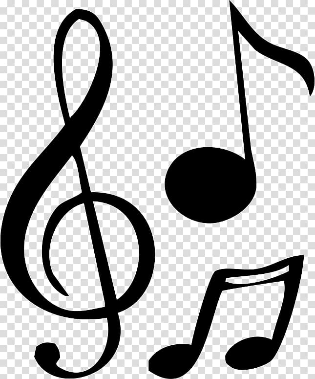 transparent music notes clipart