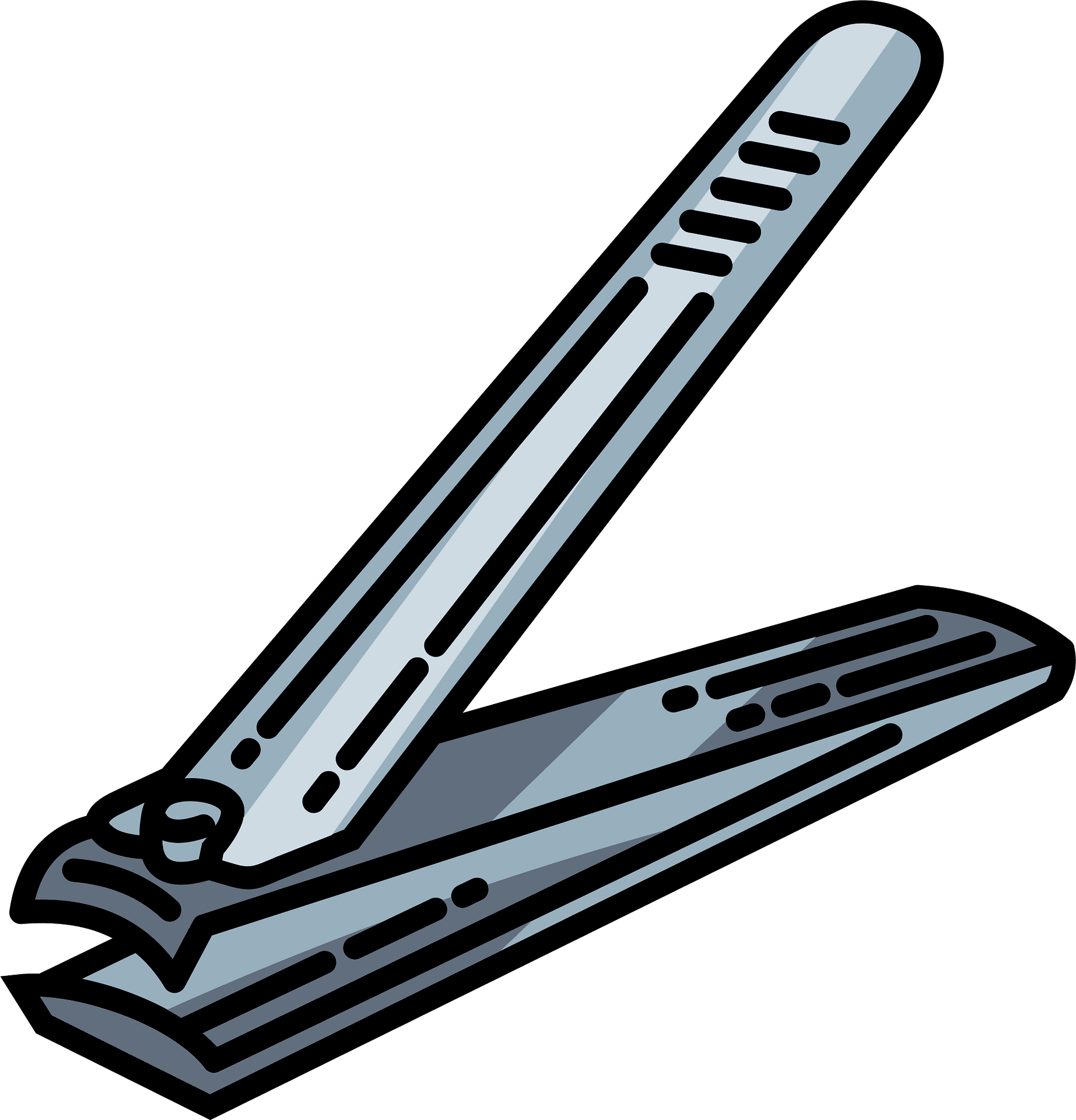 Nail clippers. Vector drawing icon Stock Vector by ©Marinka 342233658