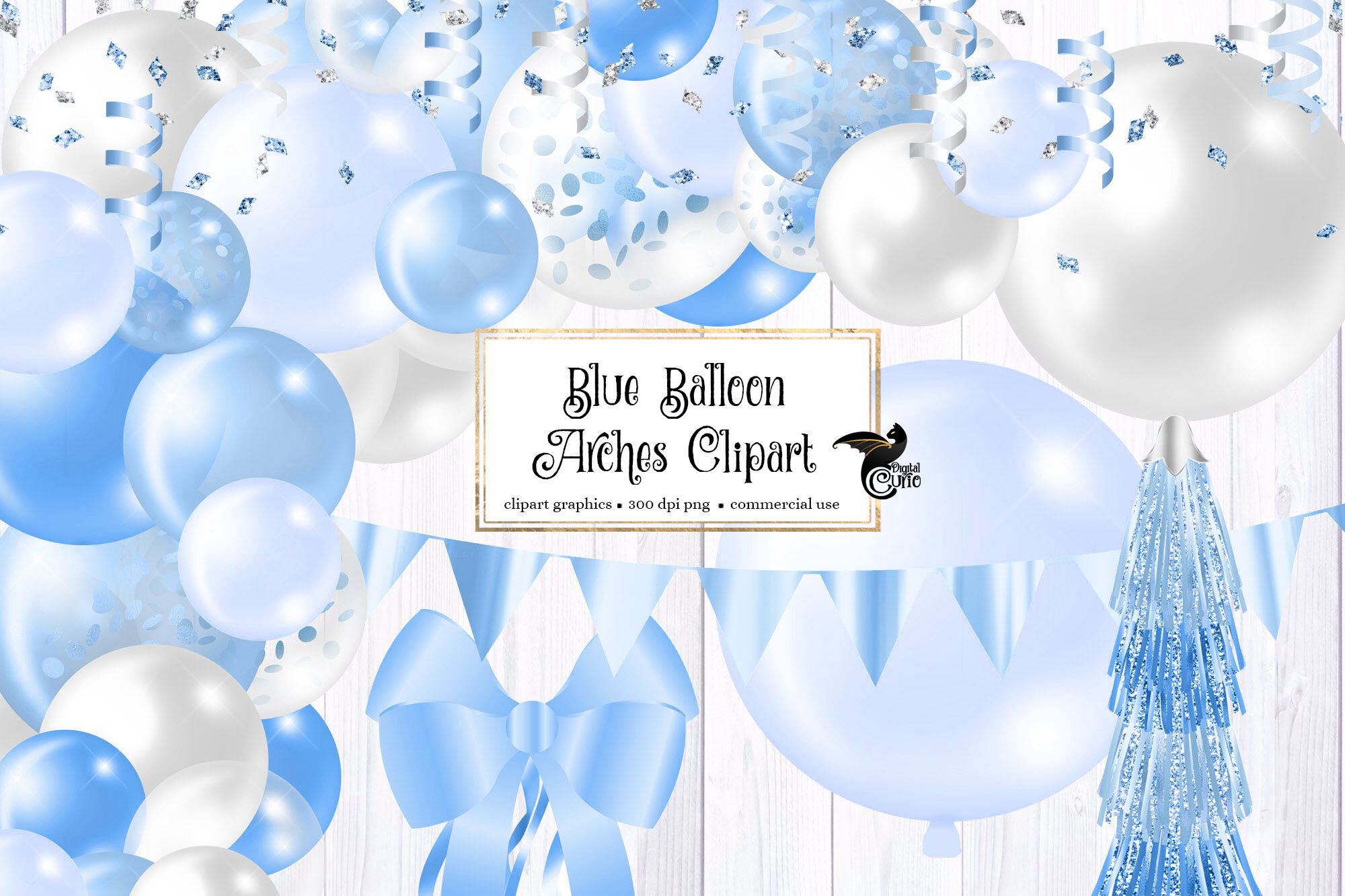 Balloon Arch Designer avatar clipart, print and cut, business boss 