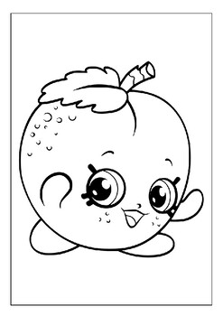 Sweat Leafy Roll of Toilet Paper Shopkin coloring page, Free Printable …