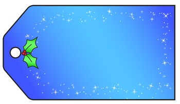 gift tag clipart