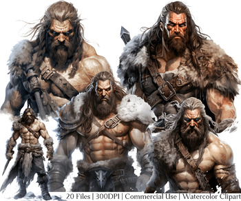 barbarian clipart