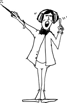 conductor clipart