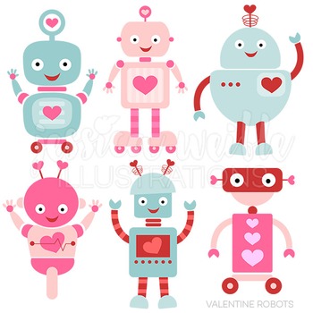 Technology Gray Clipart-cute kids robot in sky blue color gray color