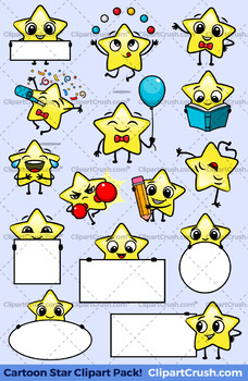 cute star clipart
