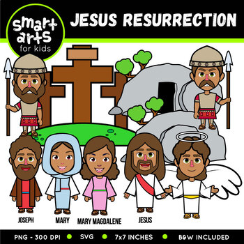 2 Resurrection clipart - Graphics Factory