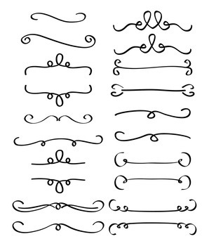 flourish clipart