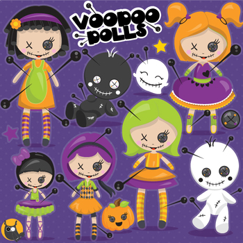 voodoo doll clipart