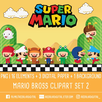 Super Mario Bros Background Vector Art, Icons, and Graphics for