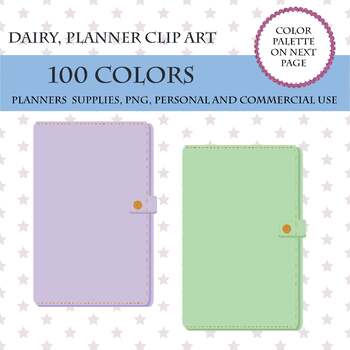 Kawaii Notebook Cover Clipart I Clipart Notebook Pages