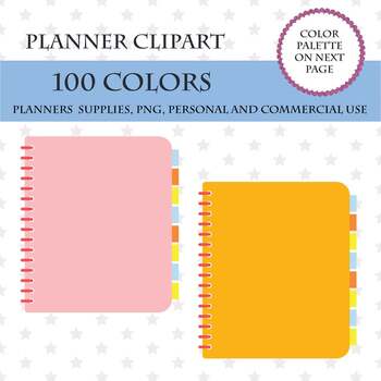 Cute Hand Drawn Isolated Clipart Of Open Ring Notebook With - Clip Art