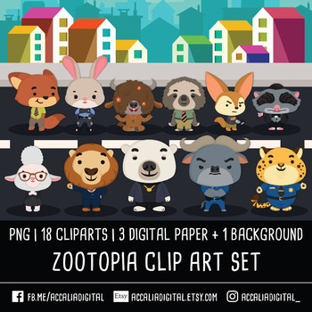 zootopia clipart