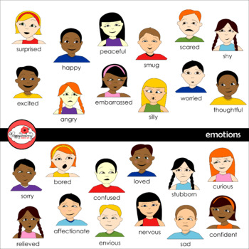 feelings clipart