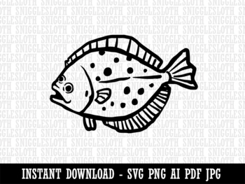 The Little Mermaid Flounder Clipart | Free Images at Clker.com 
