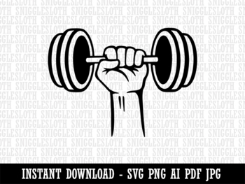 Lifting Weights Clipart Graphics Factory Clip Art Library