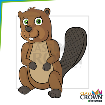 Beaver clipart animal illustration vector Stock Vector Image & Art ...