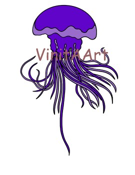 clipart jellyfish