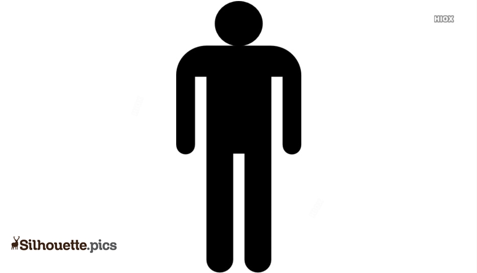 Man Standing With Hands In Pockets Adult People Isolated Vector