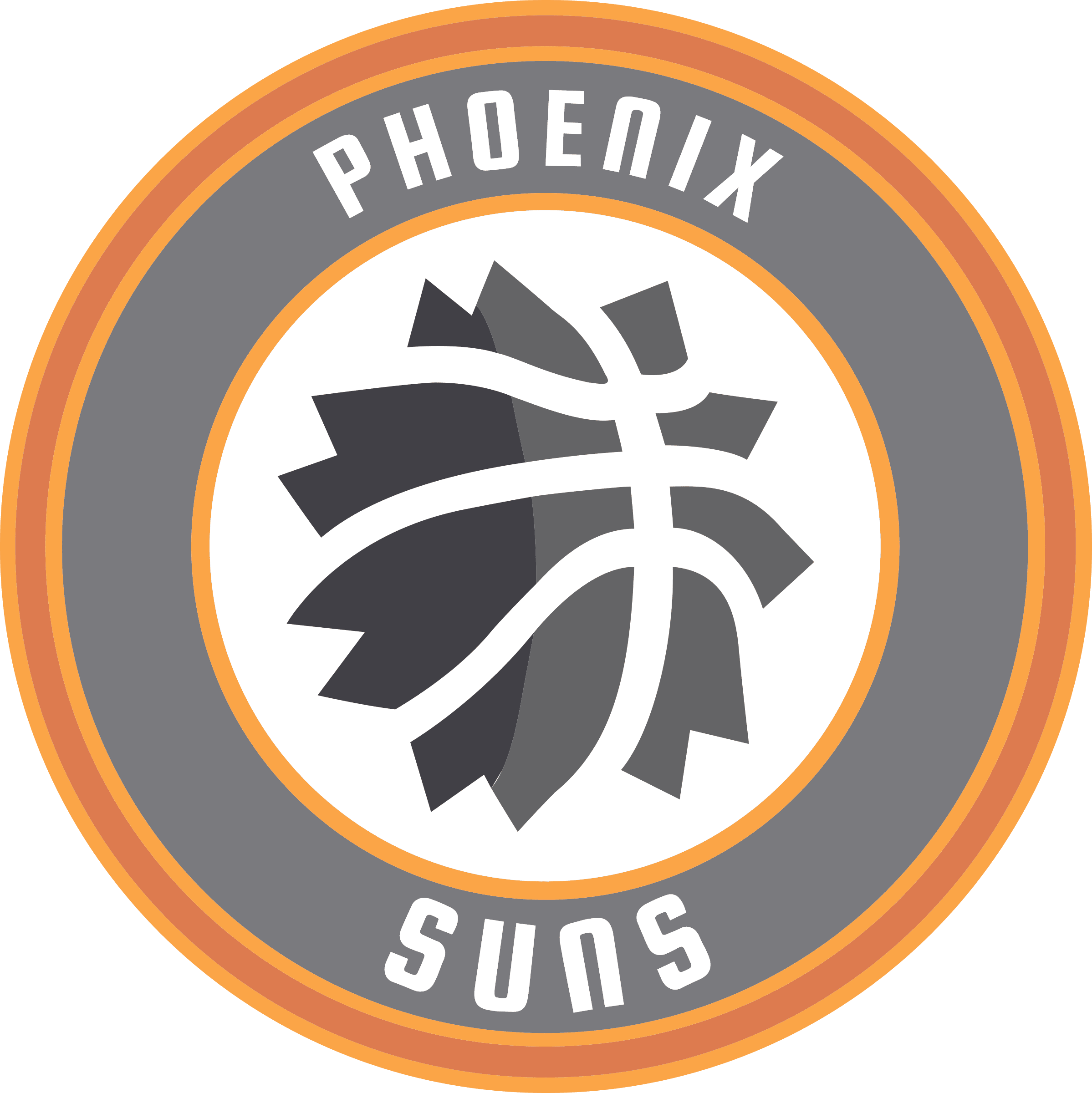 NBA Logo Phoenix Suns, Phoenix Suns SVG, Vector Phoenix Suns - Clip Art ...