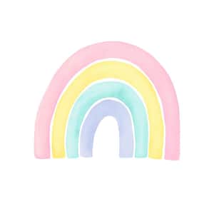 watercolor rainbow clipart