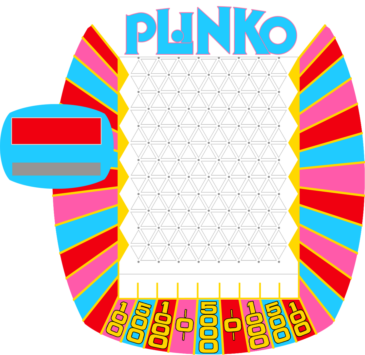 Plinko Game Template For Powerpoint By Mrs Twin Mommy Tpt Clip Art