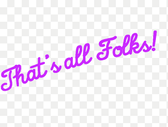 thats all folks clipart