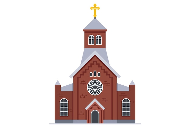 Religion Clipart-christian church icon vector illustration clip art