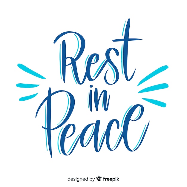 Rest In Peace PNG Transparent Images Free Download, Vector Files