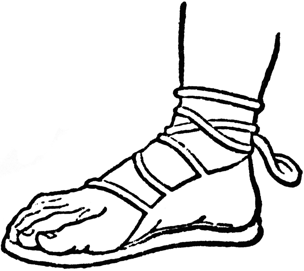 sandals clipart