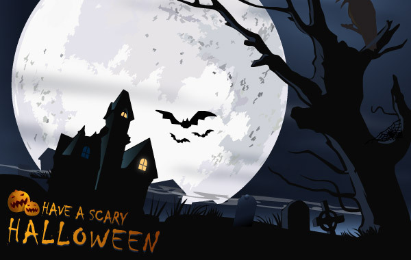 halloween clipart scary