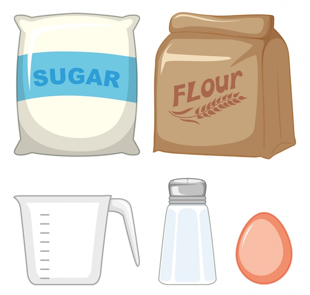 bag of sugar clipart