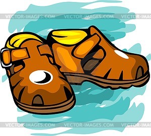 sandals clipart